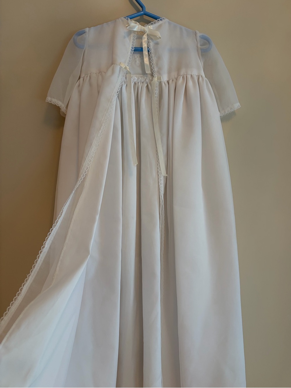 3 piece Vintage Christening Gown - Picture 11 of 15